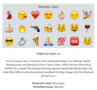 Illustration for article titled New Tumblr Will Psychoanalyze Your Favorite Emojis